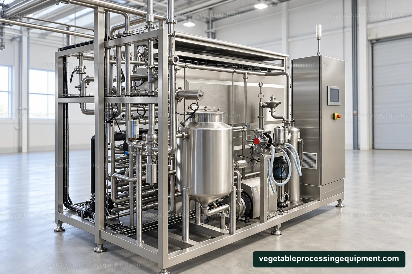 Liquid Food Thermal Processing Skid equipment presentation